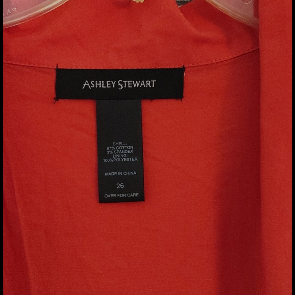 Ashley Stewart's Plus Size Orange Dress - Picture 12 of 13